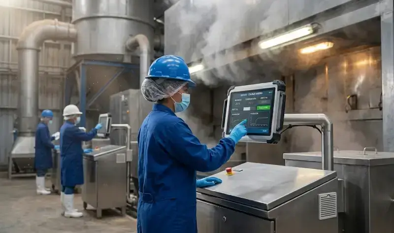 Sistema trazabilidad plantas pesqueras E-Process TunaSoft ResulTec Ecuador