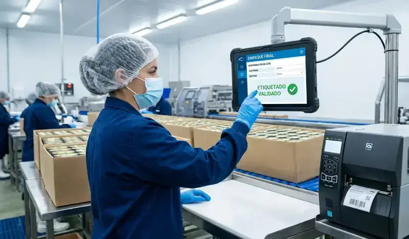 Sistema de producción sardineras TunaSoft Sardinas ResulTec Ecuador