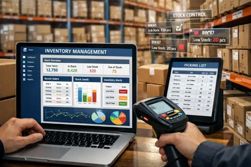 Software inventarios control bodegas Zaiko ResulTec Ecuador